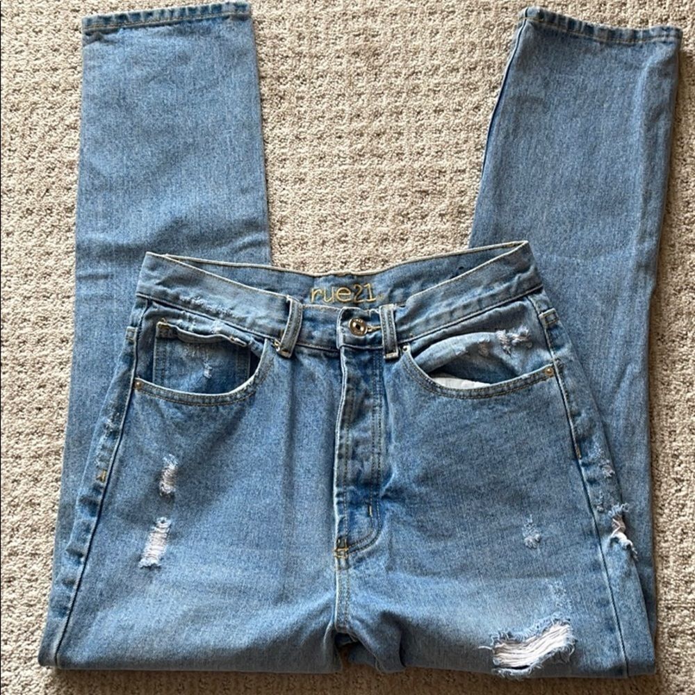 ❤️Rue21 High Rise Straight Jeans Size 6